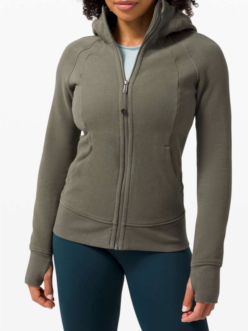 Lululemon Scuba Hoodie Cotton Fleece
Army Green Soft olive green sz10